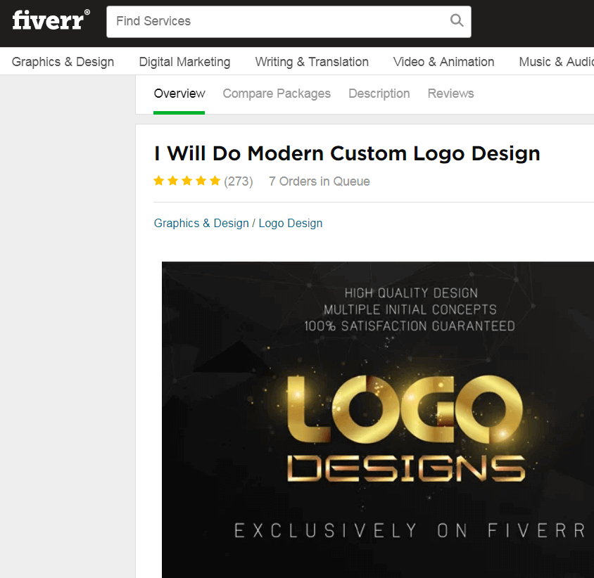 logo design fiverr