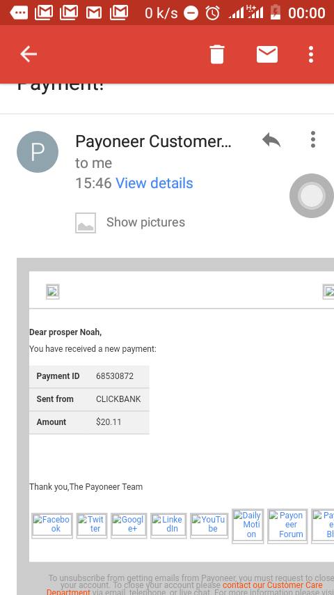 clickbank payment proof nigeria