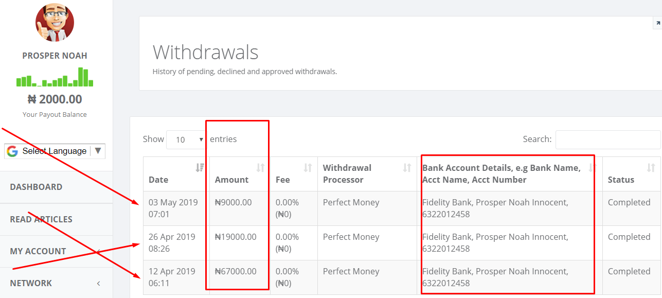 hiwap proof payment