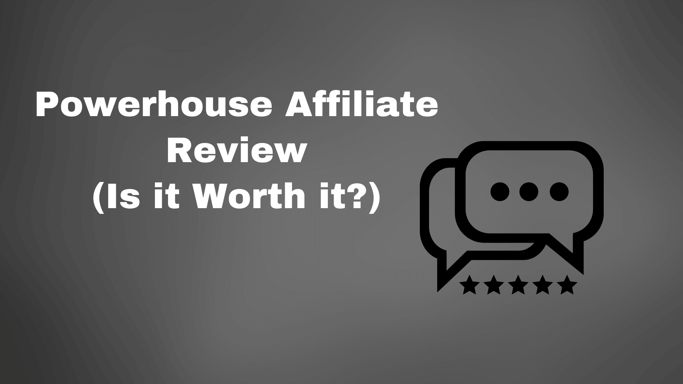 powerhouse affiliate review featured image